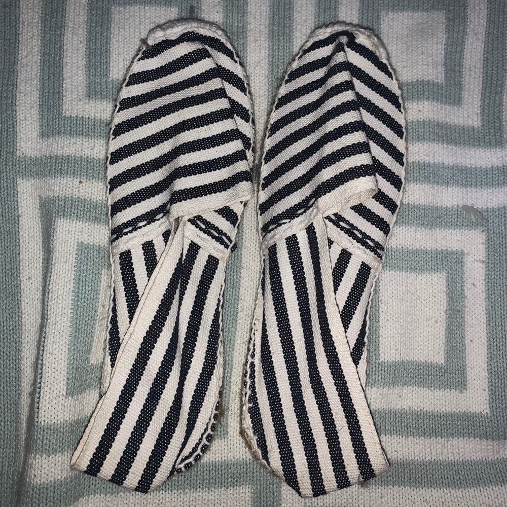 2 espadrilles from Barcelona flats